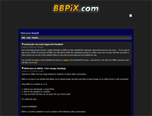 Tablet Screenshot of bbpix.com